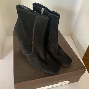Elie Tahari wedge boot